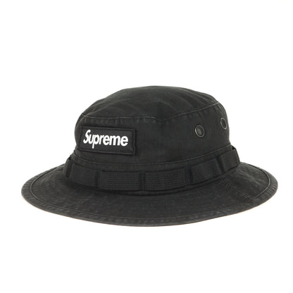 24SS ウォッシュド バックサテン ブーニーハット(Washed Canvas Boonie)