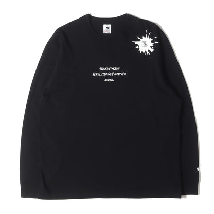 22SS WAY OF LIFEロゴ ロングスリーブ Tシャツ(BRUSH L/S TEE)