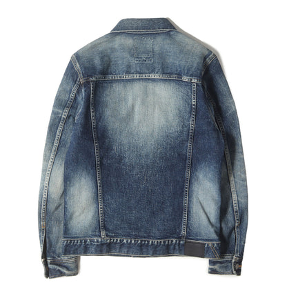 ヴィンテージ加工 3rdタイプ ストレッチ デニムジャケット