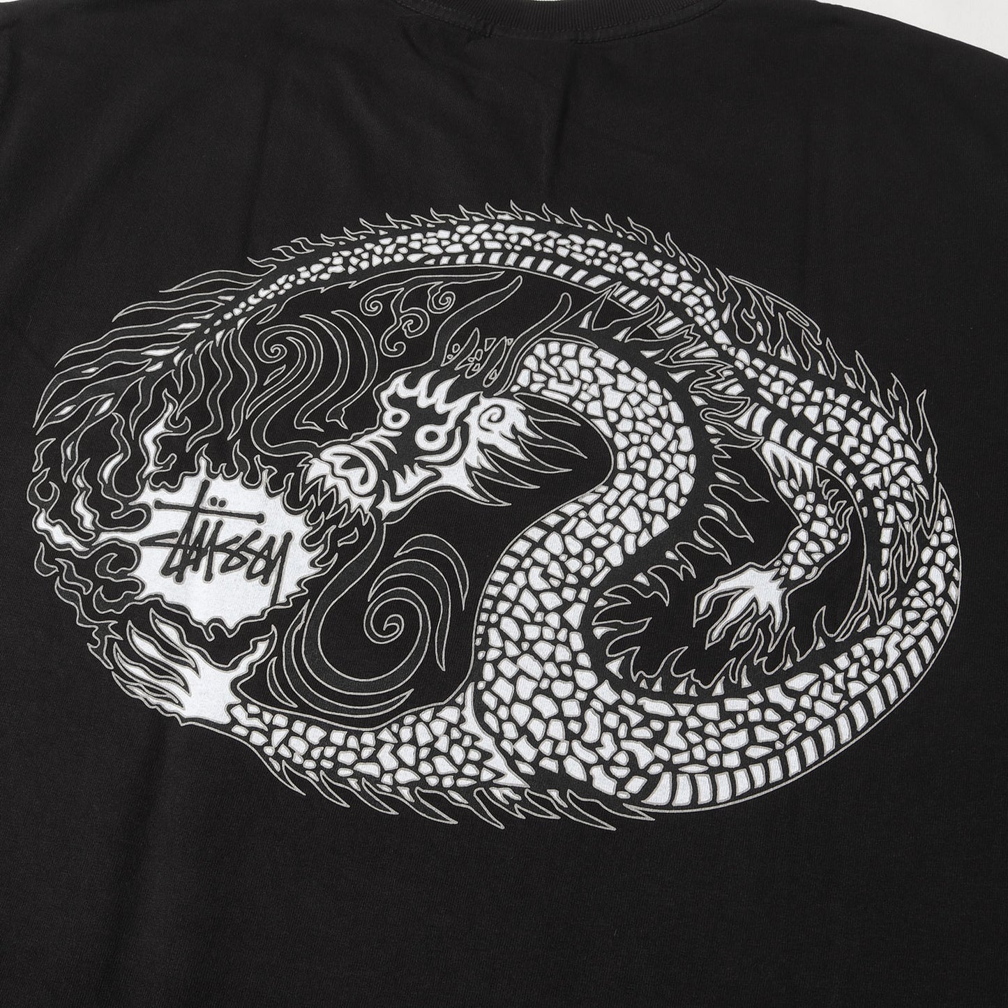 23AW ピグメントダイ加工 モザイクドラゴン Tシャツ(Mosaic Dragon Pig. Dyed Tee)