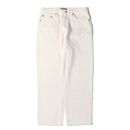 24SS クラシックロゴ刺繍 バギー デニムパンツ(Baggy Jean)