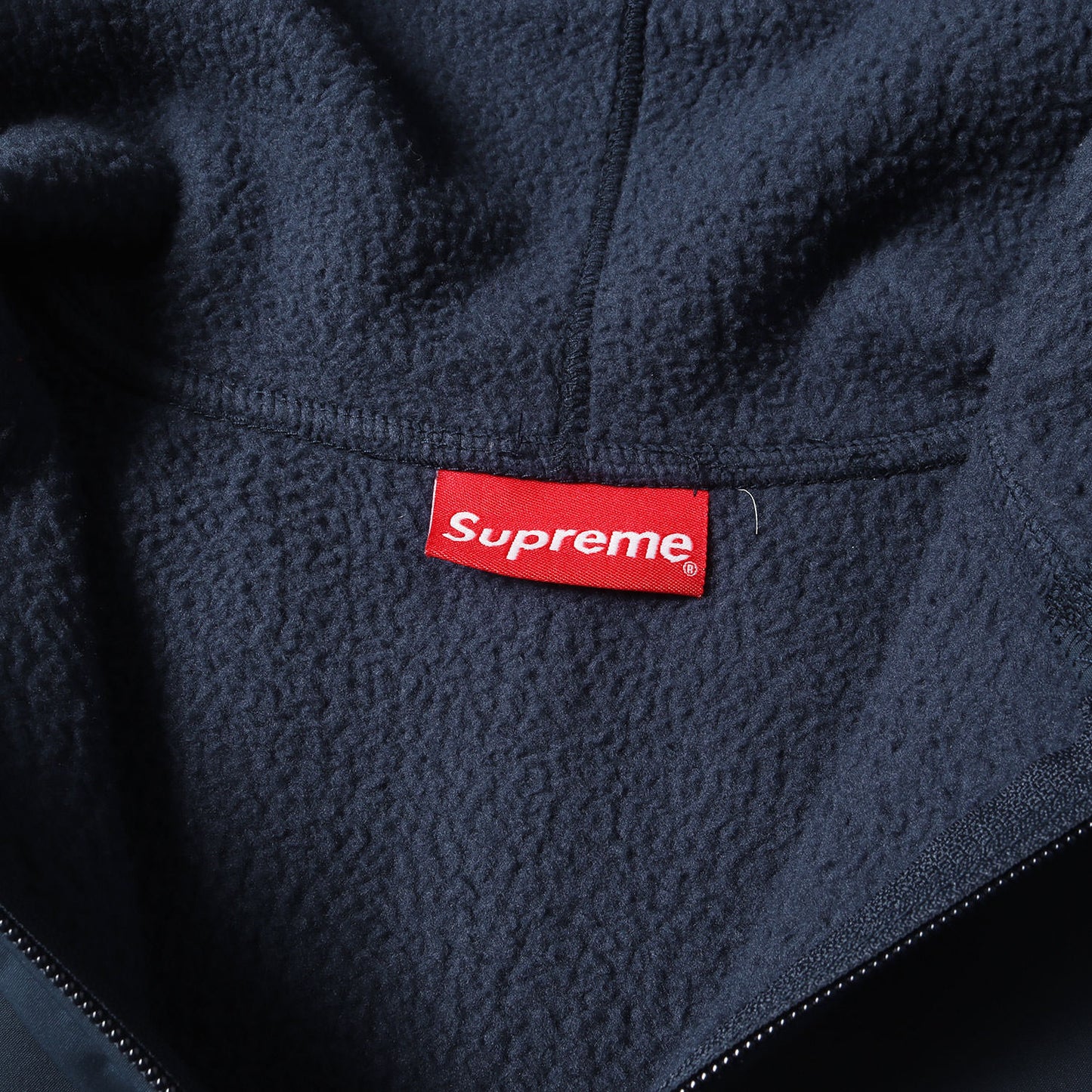 WINDSTOPPER スモールBOXロゴ フリース ジップ パーカー(Zip Up Hooded Sweatshirt)