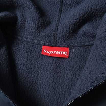 WINDSTOPPER スモールBOXロゴ フリース ジップ パーカー(Zip Up Hooded Sweatshirt)