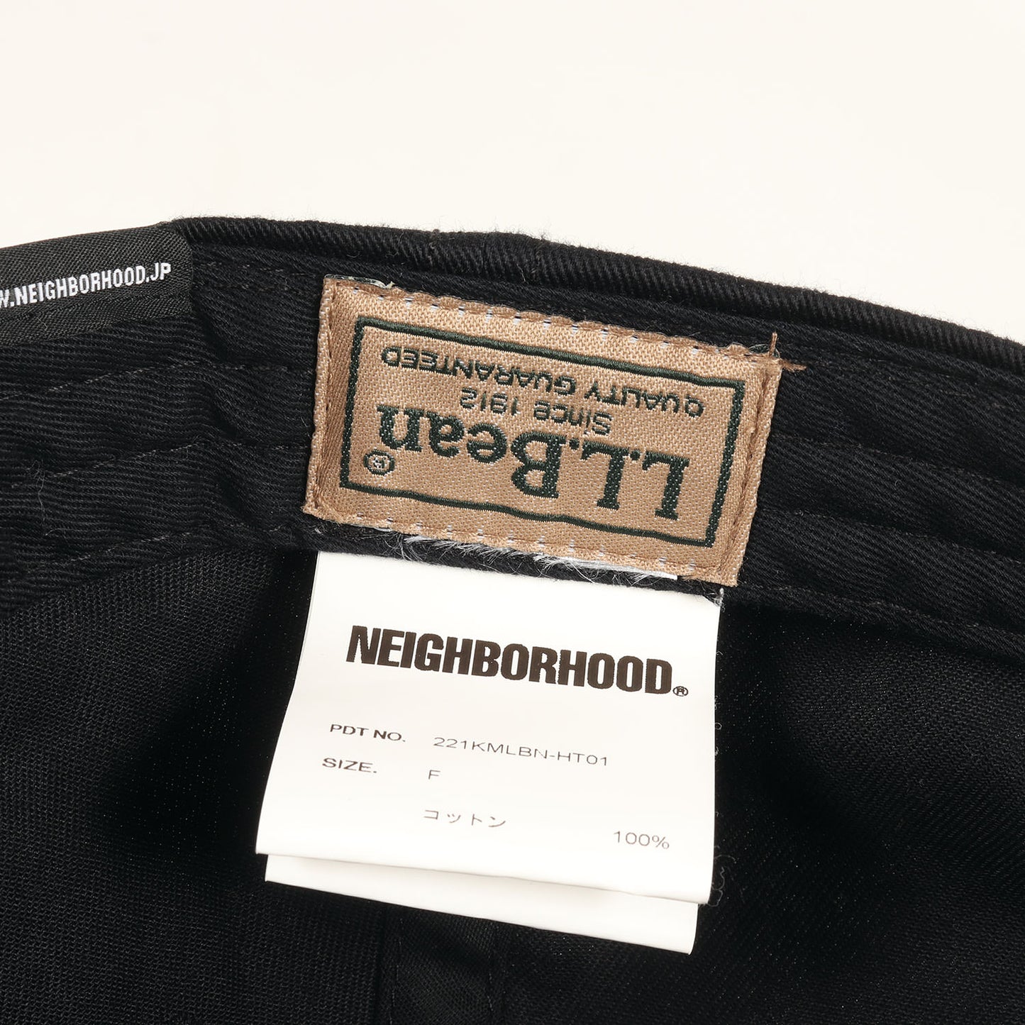 22SS ×L.L.Bean コットンツイル 6パネルキャップ(LB / C-CAP)