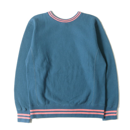 単色タグ復刻 リバースウィーブ リブライン スウェット