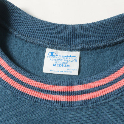 単色タグ復刻 リバースウィーブ リブライン スウェット