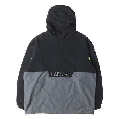 ハーフジップ ナイロン プルオーバージャケット