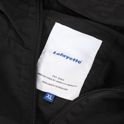 ハーフジップ ナイロン プルオーバージャケット