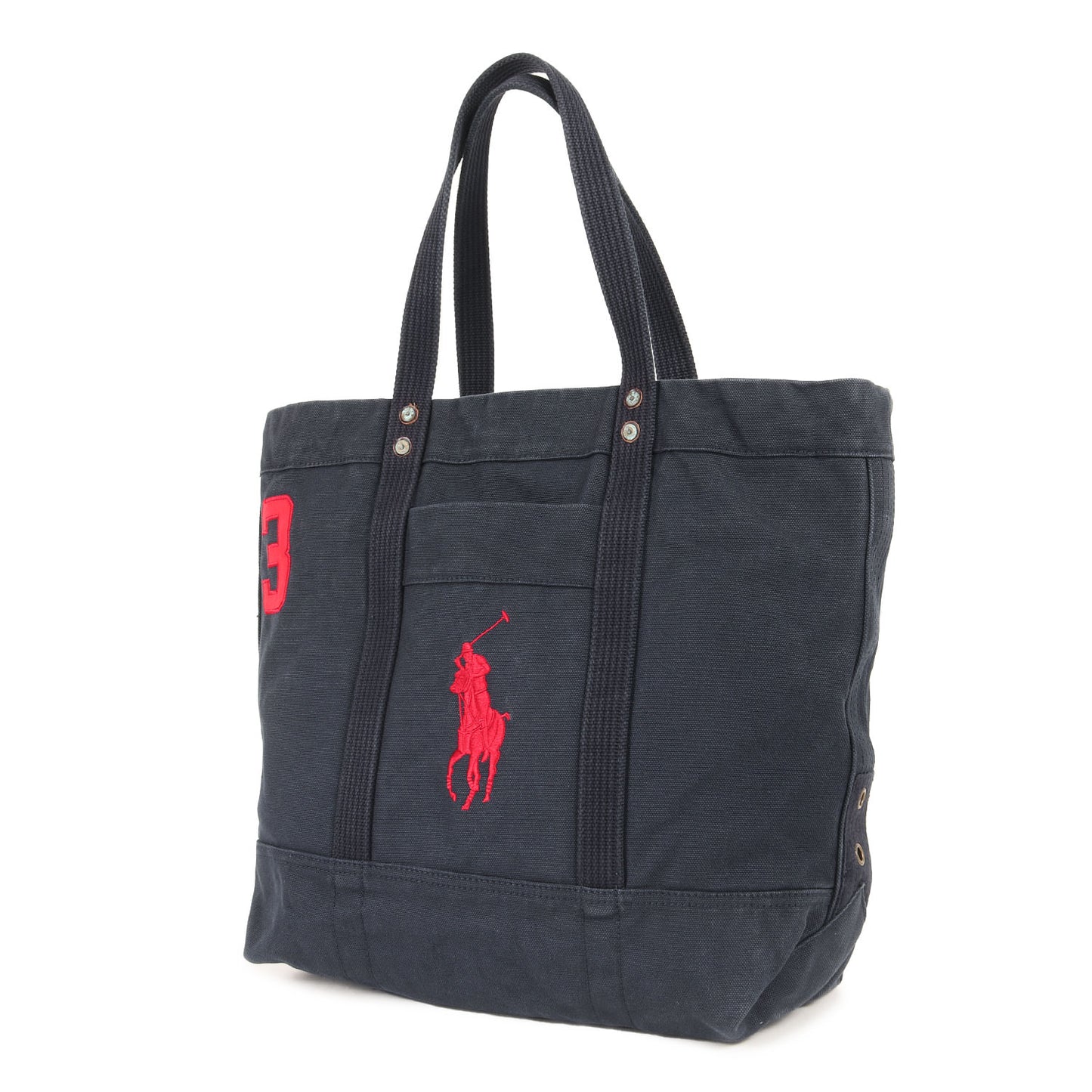 ビッグポニー キャンバス トートバッグ