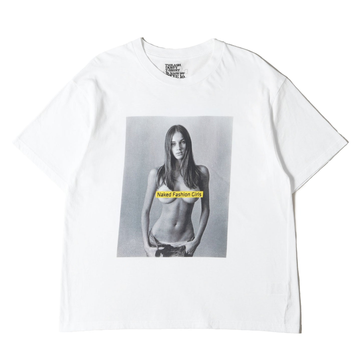 25SS ×Stie-lo ×Mike Dowson ヌードフォト Tシャツ(Naked Fashion Girls T-Shirt)