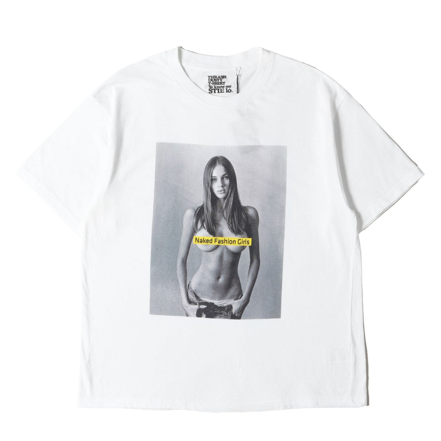25SS ×Stie-lo ×Mike Dowson ヌードフォト Tシャツ(Naked Fashion Girls T-Shirt)