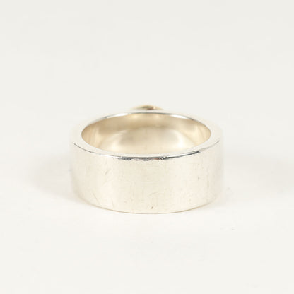 オールド 金メタル付き 平打ちリング