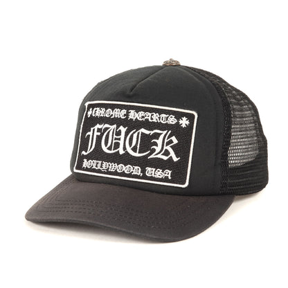 NEW FUCKワッペン トラッカーメッシュキャップ