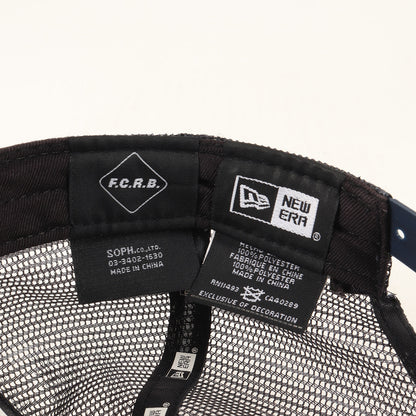 ×NEW ERA エンブレムロゴ メッシュキャップ(EMBLEM MESH CAP)