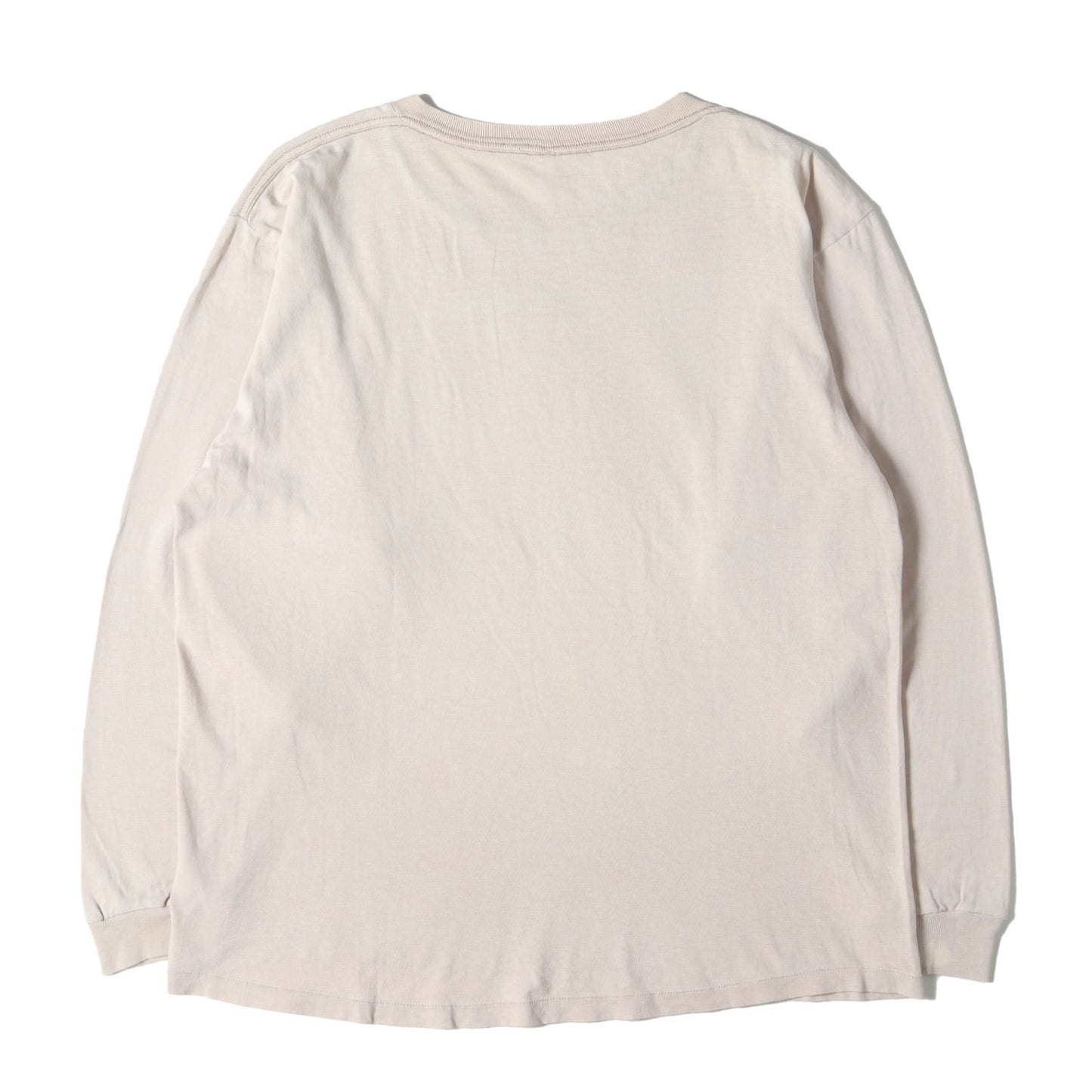 80s 地球プリント ロングスリーブ Tシャツ