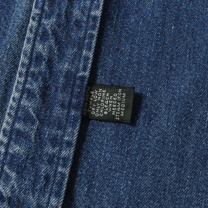 [USA製 雰囲気抜群] 80s POLO COUNTRY 赤ポニー ボタンダウン デニムシャツ