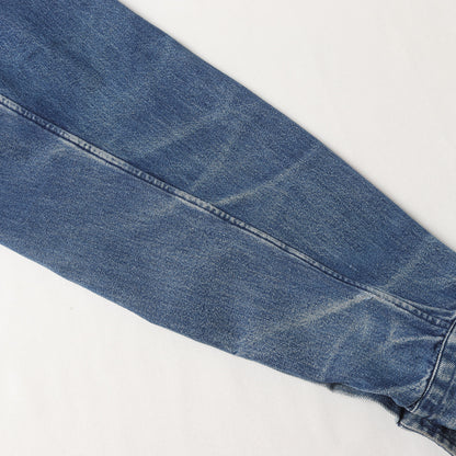 [USA製 雰囲気抜群] 80s POLO COUNTRY 赤ポニー ボタンダウン デニムシャツ