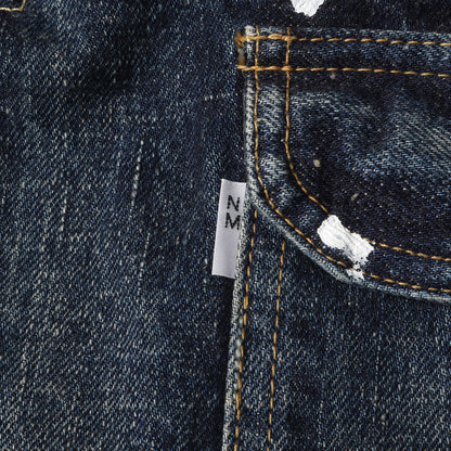 24AW ×KAPTAIN SUNSHINE ヴィンテージ加工 Tバック 1st デニムジャケット(Denim T-BACK Jacket)