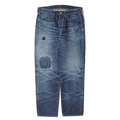 ダメージリペア加工 デニムパンツ(#033 LV 60'S JEANS)