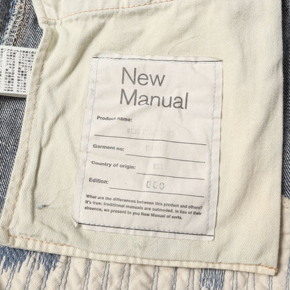 ダメージリペア加工 デニムパンツ(#033 LV 60'S JEANS)