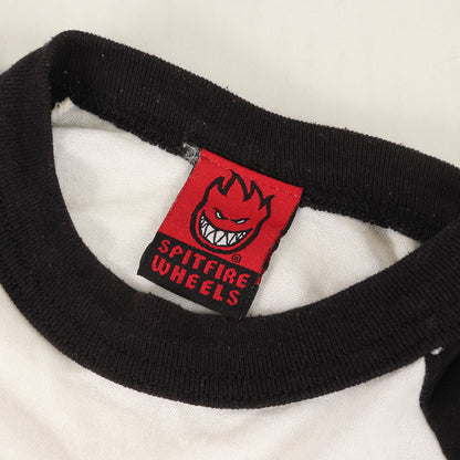 90s SLAYER パロディーロゴ ラグラン 7分袖 Tシャツ / USA製