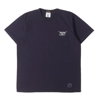 ×LET IT RIDE スターパッチ ポケット Tシャツ