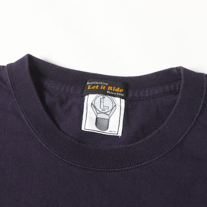 ×LET IT RIDE スターパッチ ポケット Tシャツ