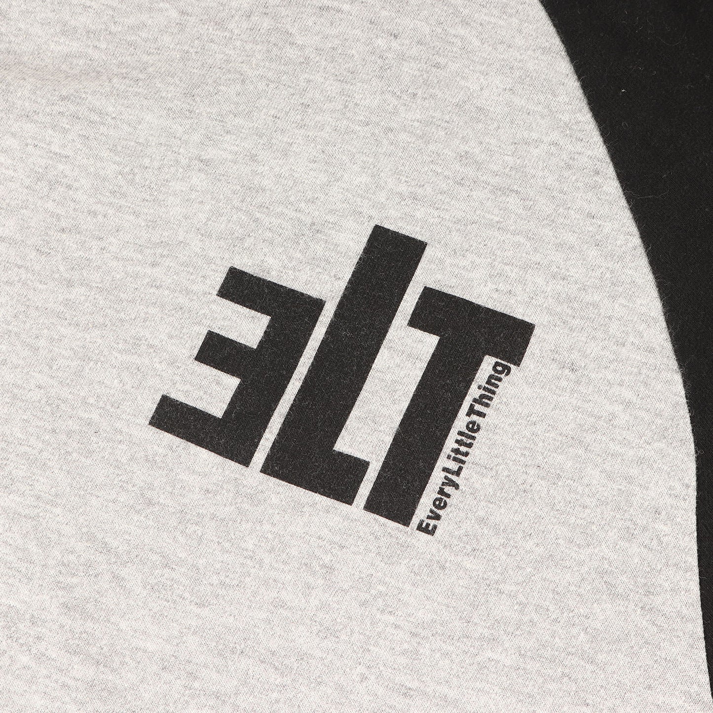 ELT ロゴプリント 7分袖 ラグラン Tシャツ