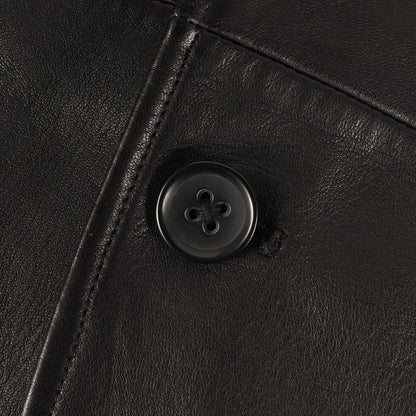 シープスキンレザー 2つボタン テーラードジャケット (SHEEP 2BUTTON TAILOERD JACKET)