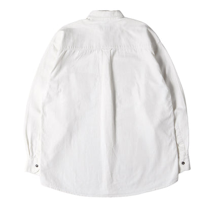 90s BASIC 3K SYSTEM リネン/コットン ボタン シャツ