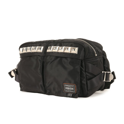 ×JAM HOME MADE ピラミッドスタッズ ウエストバッグ