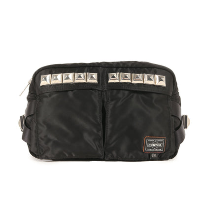 ×JAM HOME MADE ピラミッドスタッズ ウエストバッグ