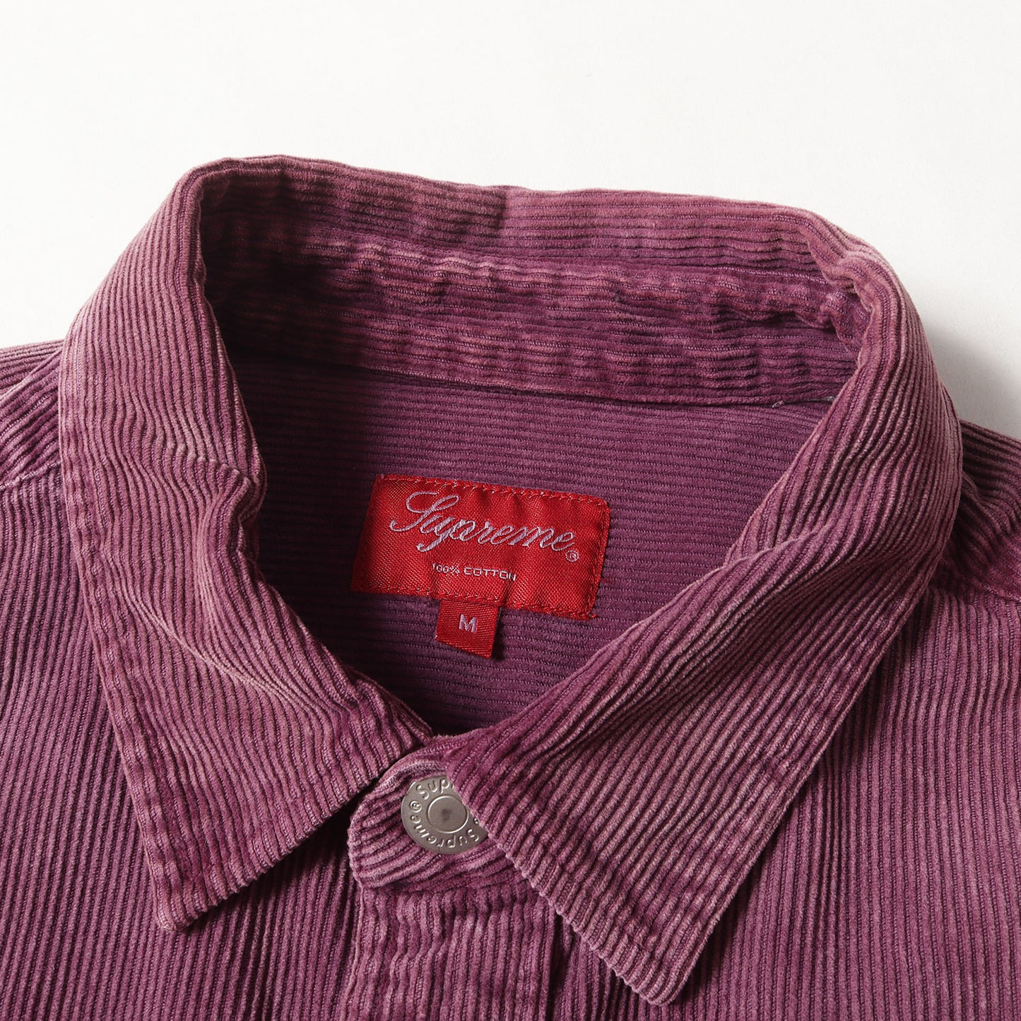 21SS ウォッシュ加工 コーデュロイ ワークシャツ(Washed Corduroy Shirt)