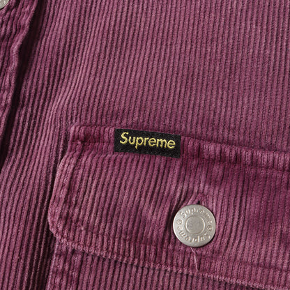 21SS ウォッシュ加工 コーデュロイ ワークシャツ(Washed Corduroy Shirt)