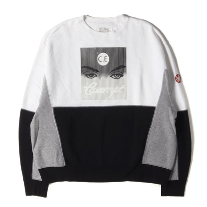 グラフィックプリント 3トーン スウェット