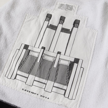 グラフィックプリント 3トーン スウェット