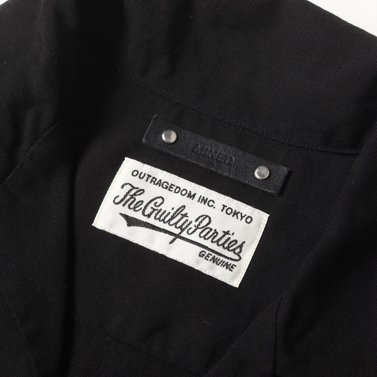 23SS ×MINEDENIM オープンカラー 半袖シャツ(50s Shirt)