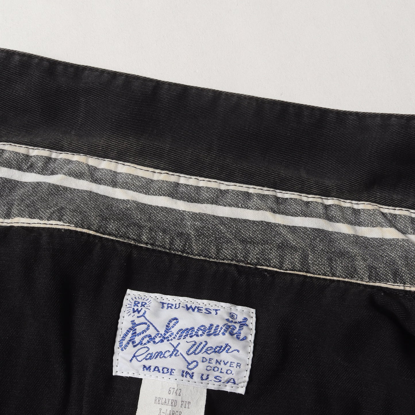 90s ネイティブ柄 コットン ウエスタンシャツ (USA製)