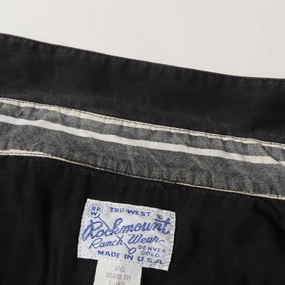 90s ネイティブ柄 コットン ウエスタンシャツ (USA製)