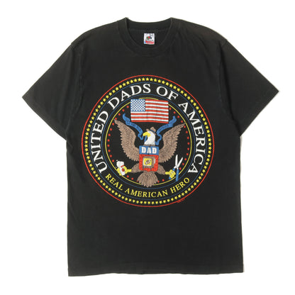 90s UNITED DADS OF AMERICA Tシャツ / USA製 FRUIT OF THE LOOM