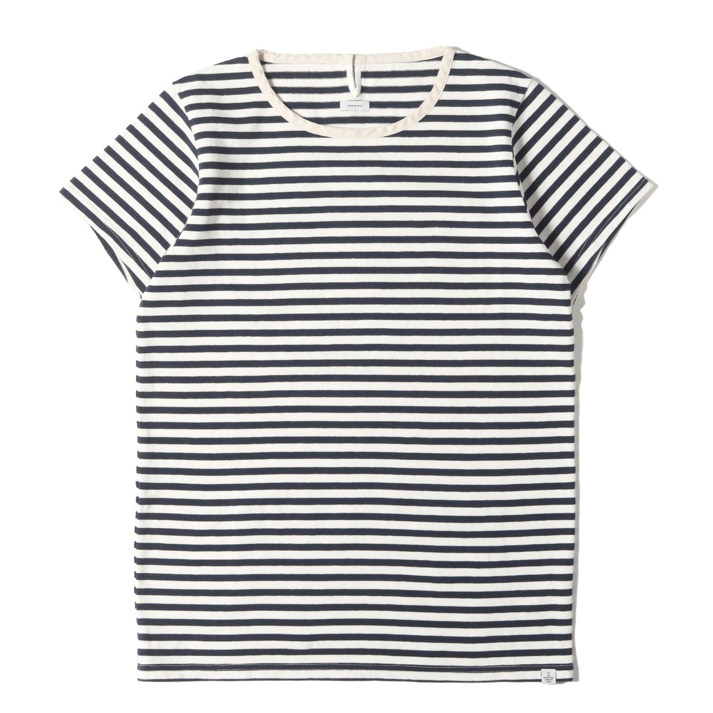 バックポケット付き ボーダー Tシャツ / バスクシャツ(BORDER CREW S/S)