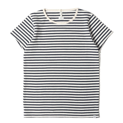 バックポケット付き ボーダー Tシャツ / バスクシャツ(BORDER CREW S/S)