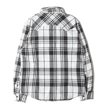 23AW チェック フランネルシャツ(WOOLY PLAID SHIRTS)