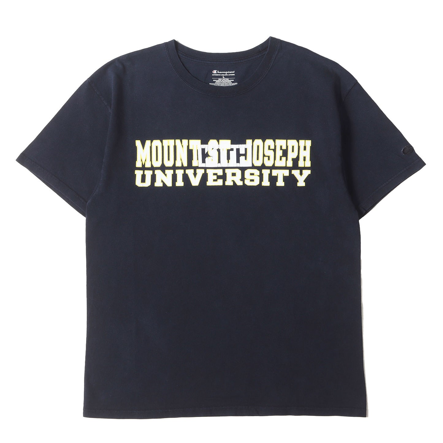古着リメイク BOXロゴ Tシャツ(Championボディ)