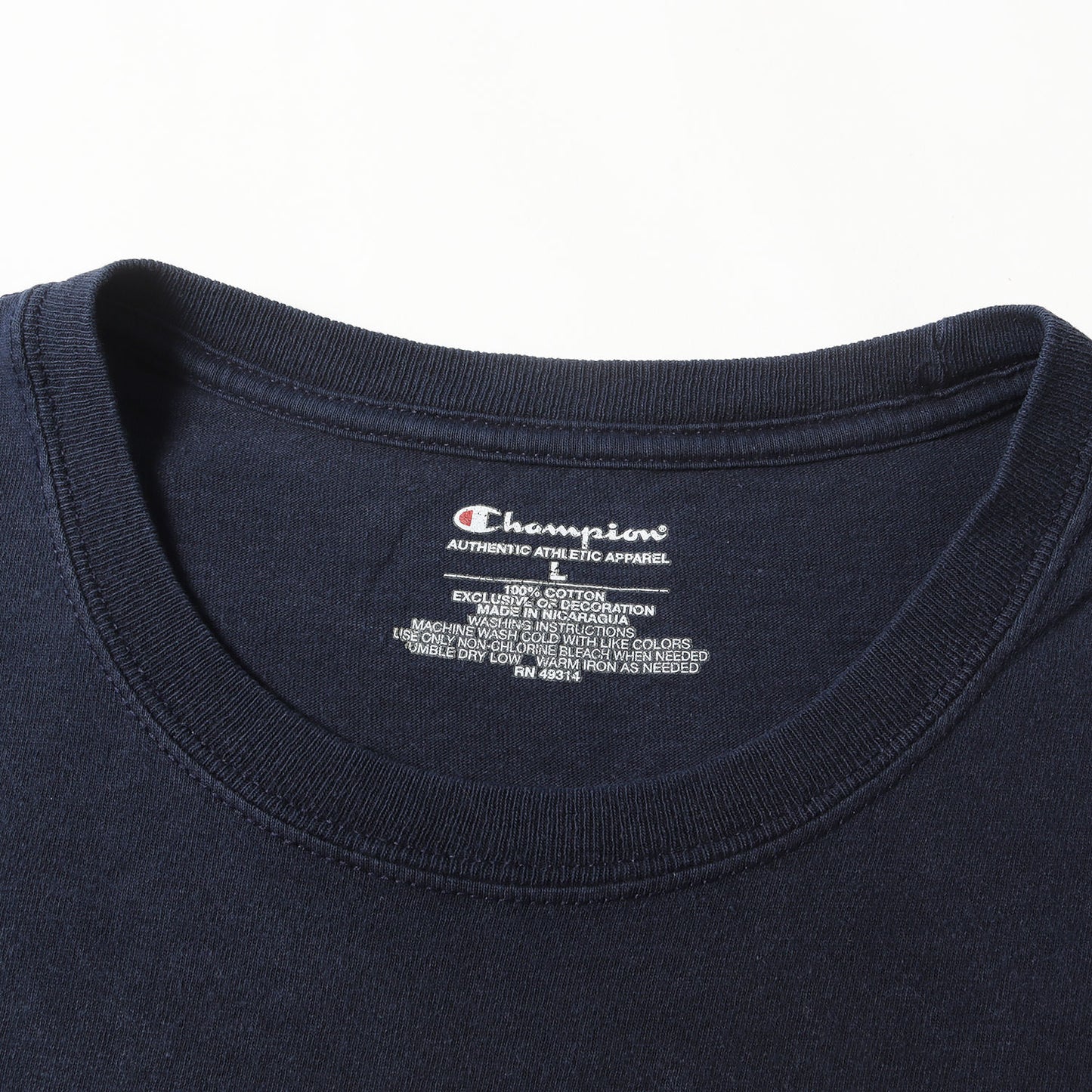 古着リメイク BOXロゴ Tシャツ(Championボディ)