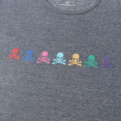 ×mastermind JAPAN カラフル スカルボーン Tシャツ
