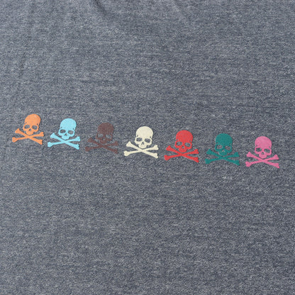 ×mastermind JAPAN カラフル スカルボーン Tシャツ