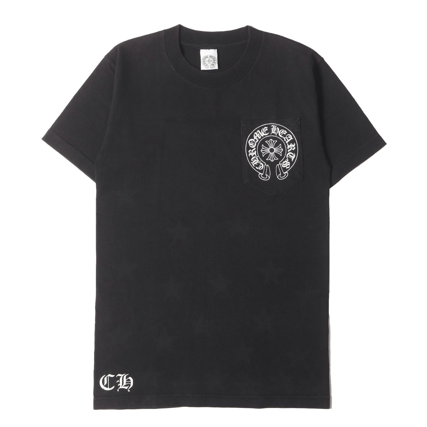 00s スクロールラベル&スタープリント ポケット Tシャツ