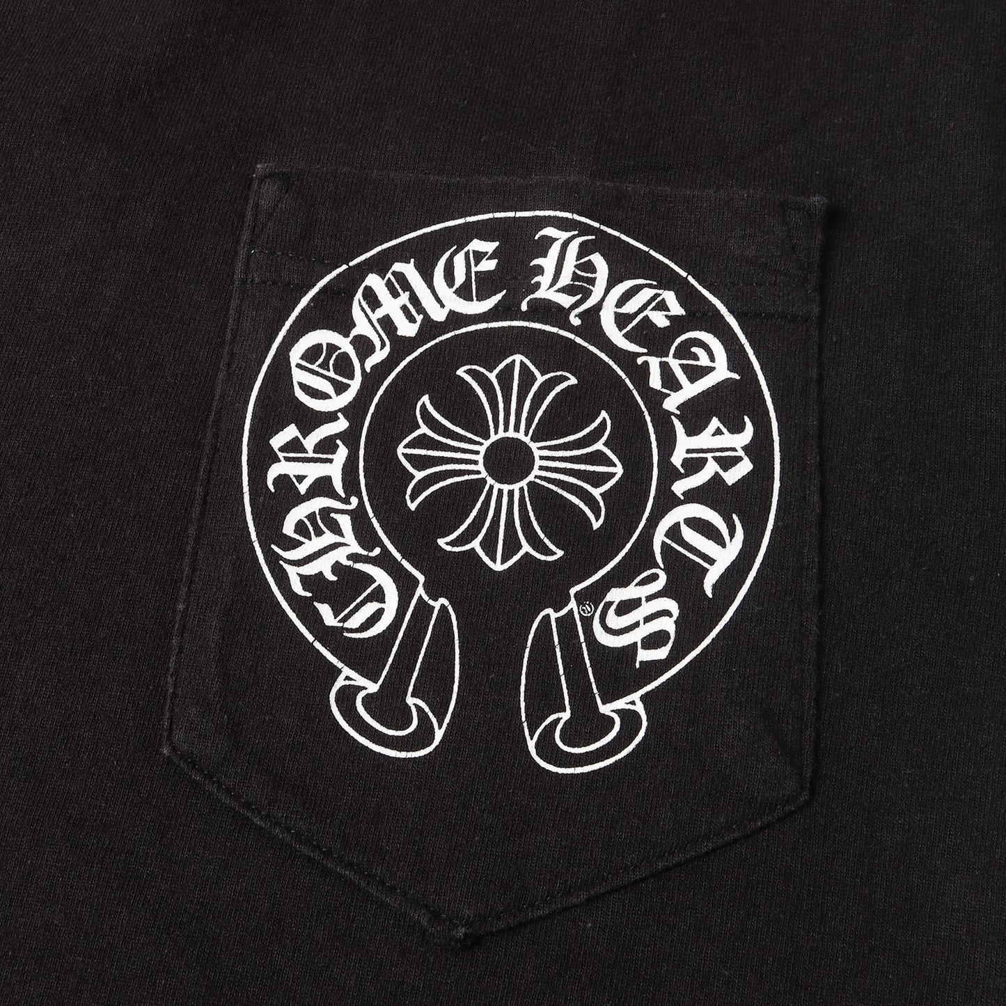 00s スクロールラベル&スタープリント ポケット Tシャツ