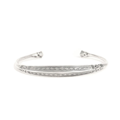 トゥアレグ族 シルバー バングル(TUAREG SILVER BRACELET LARGE)